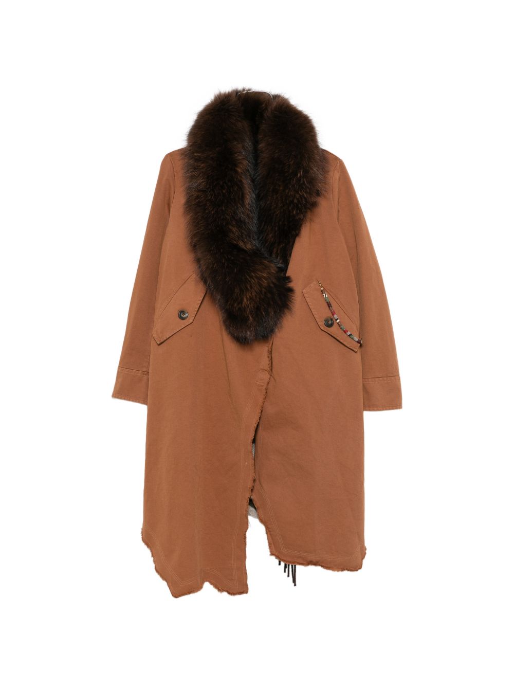 Bazar Deluxe Coats - BROWN | 0d18e748a8fe111b2b3d49bbd55681bf00602eeb