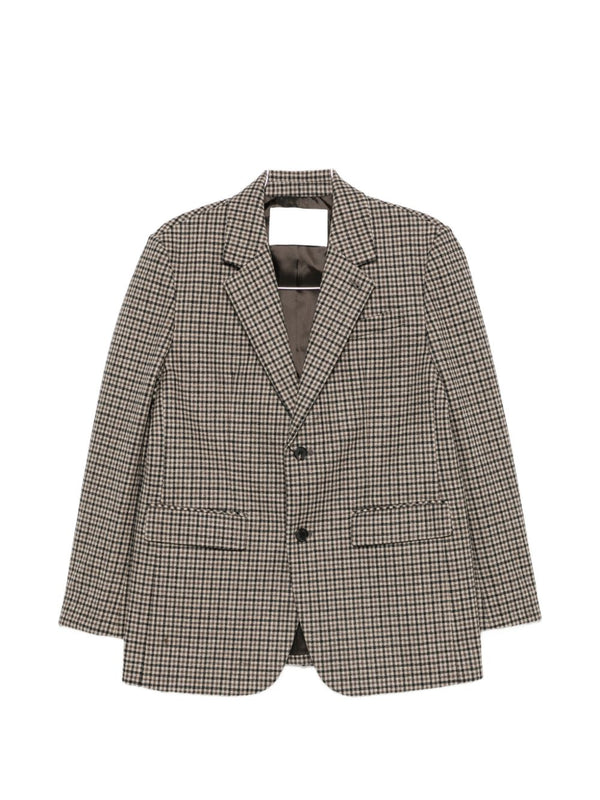 Einreihiger Blazer aus Wolle