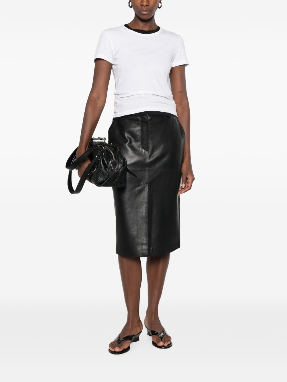 Parosh Skirts - BLACK | 66af97c80b13129a7495bf2b354b2cf3ac12e3f5