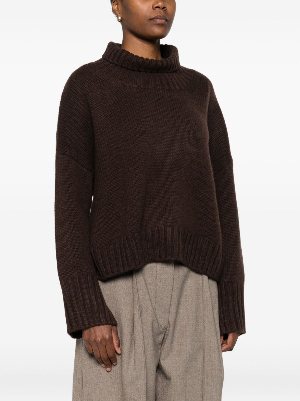 Soft Goat Sweaters - BROWN | c5696afd240b38ce7e6efe3b44cb60c05f64ae7d