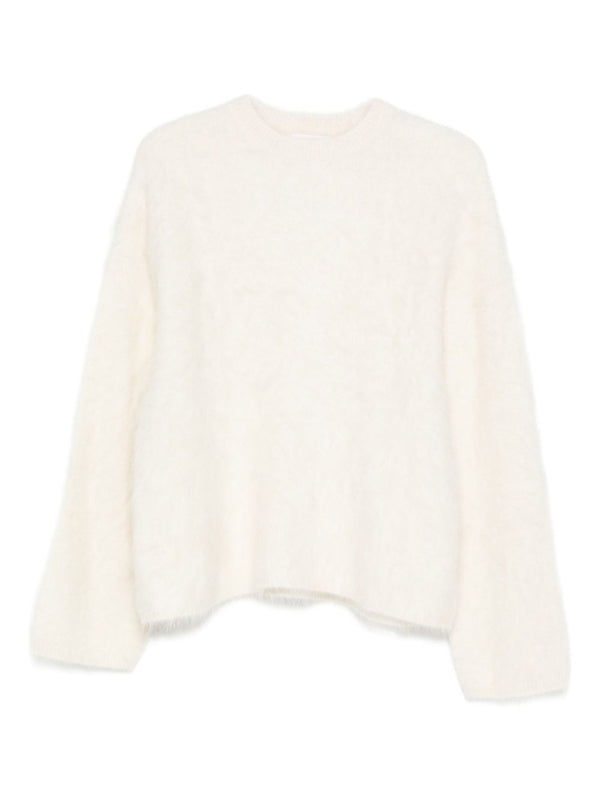 Jersey de cuello redondo de lana