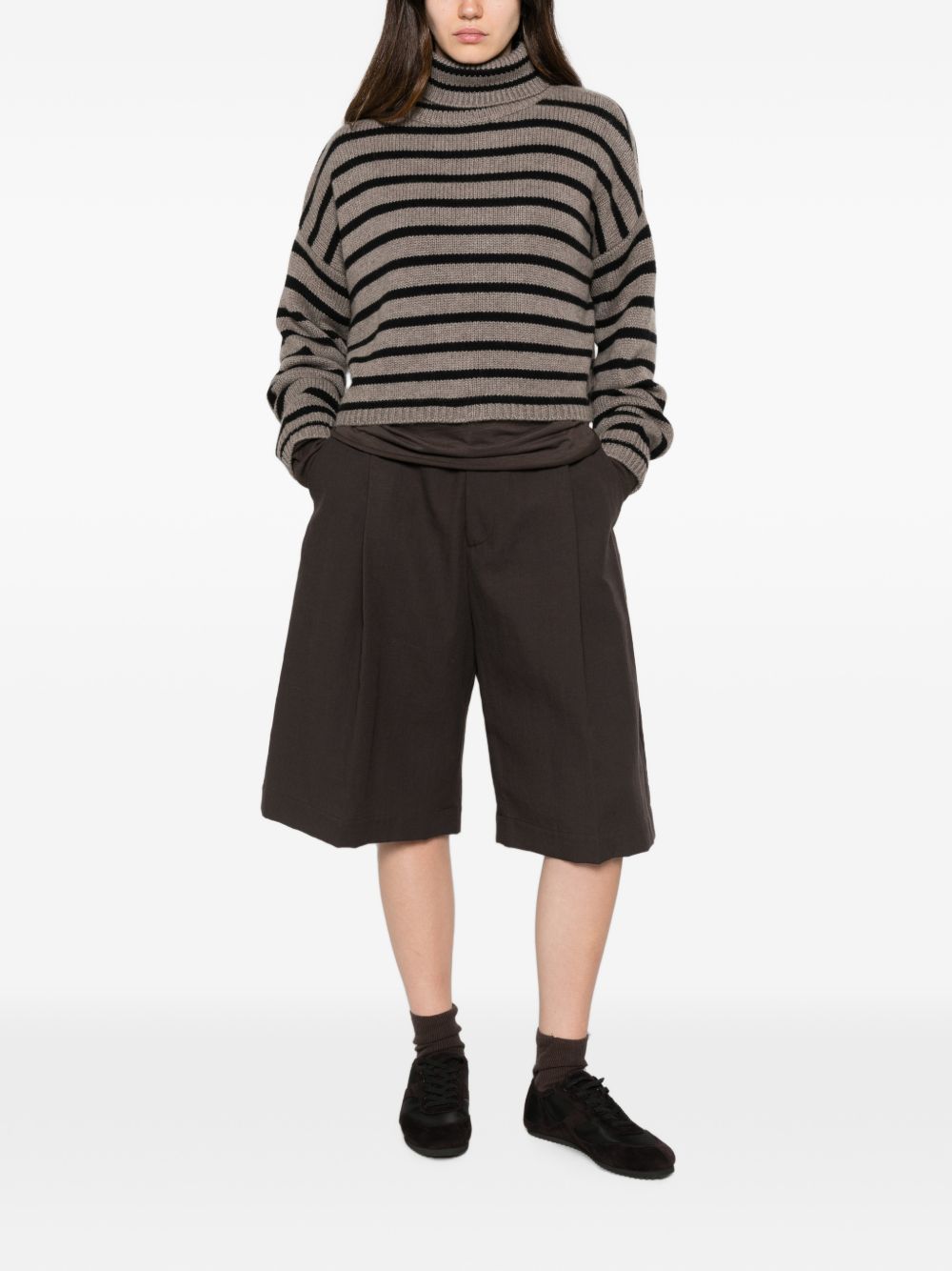 Lisa Yang Sweaters - BEIGE | 7603f261475bd7666c035f7ba5827844683160b7