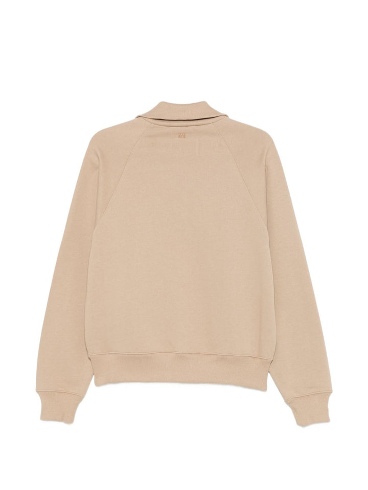 Ami Paris Sweaters - BEIGE | 128853e0f069604acfcacdc0cdcd6245cad818a6