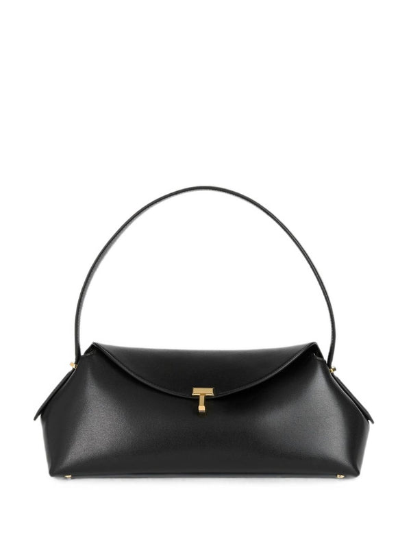 T-Lock Leather Shoulder Bag