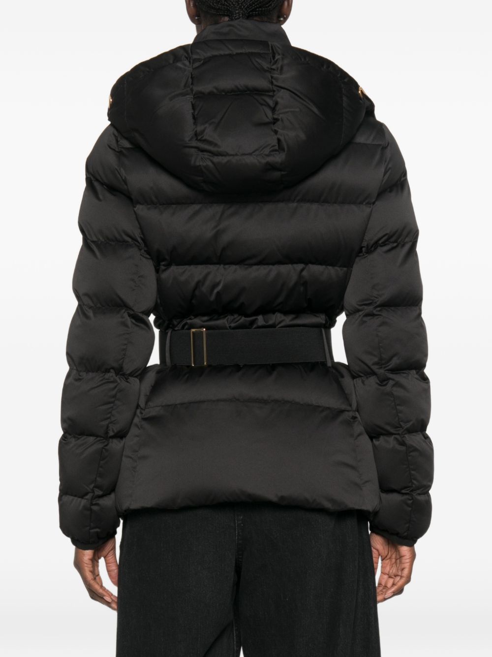 Elisabetta Franchi Coats - BLACK | afc38366a548210a2c6a2f66eca216b4717c500e