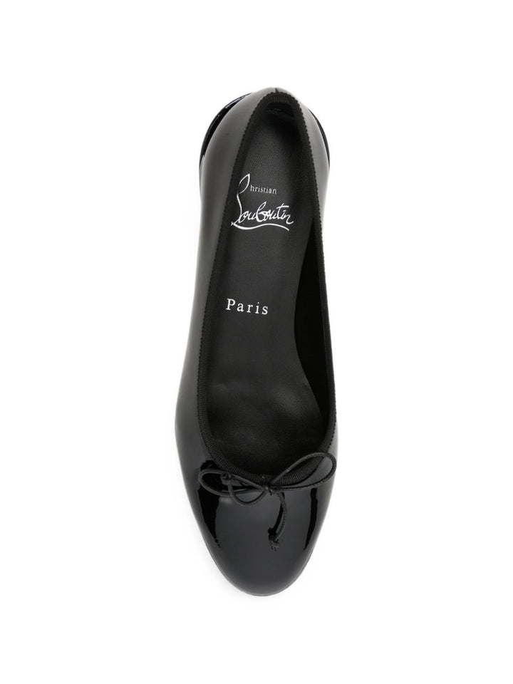 Christian Louboutin Flat shoes - BLACK | bddd11878c93ec567da6423e9ee41f1c9b21b96e