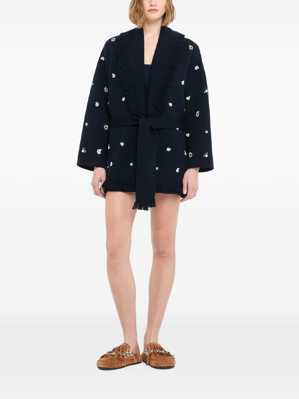 Alanui Sweaters - BLUE | 66b0f2574a9a52702c5806ecbe1382de8318cdcf