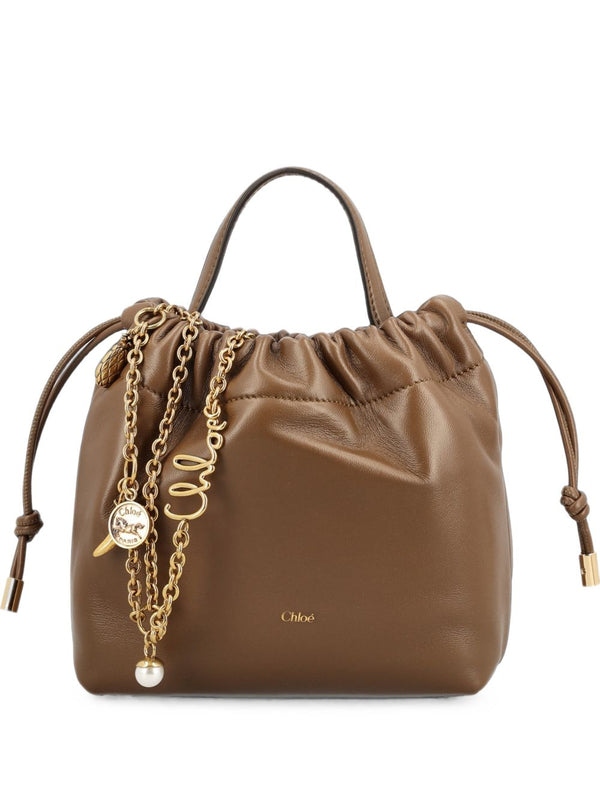 Chloé Icons Leather Mini Bucket Bag