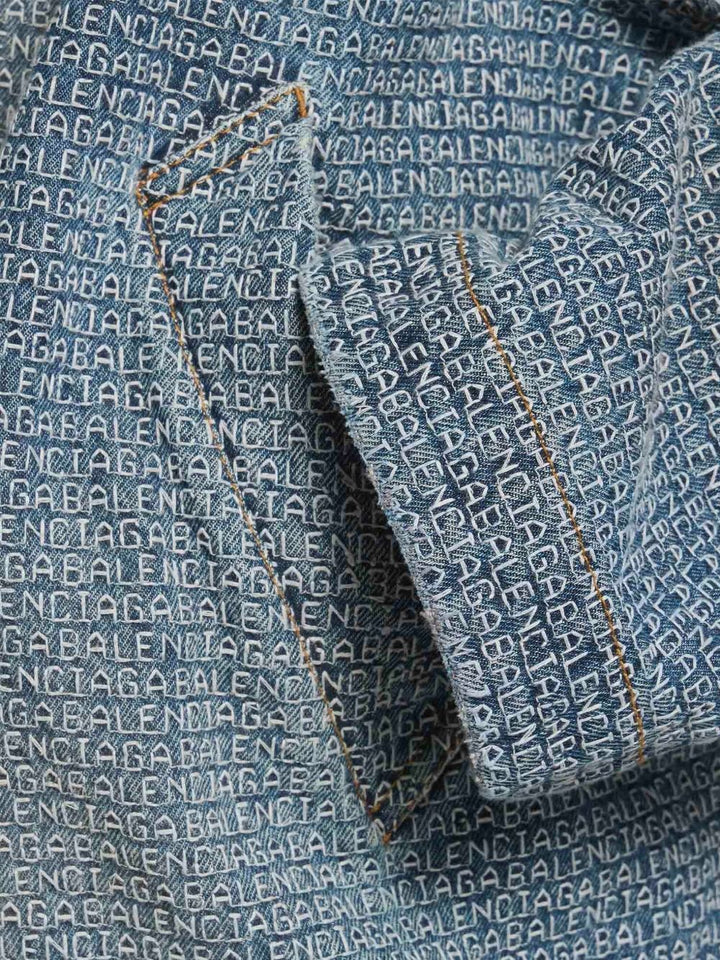 Balenciaga Coats - BLUE | 575ecb58064f3ce320fb3981b6a5613b2727a1ca