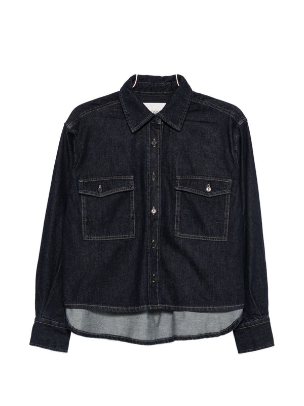 Boxy Fit Denim Shirt