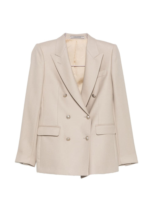 Wool Double-Breasted Jacket