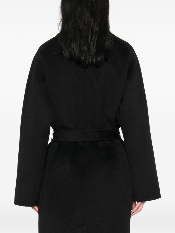 Elisabetta Franchi Coats - BLACK | cd76a9f05af395c05df8364af6ea1666146d5fbb