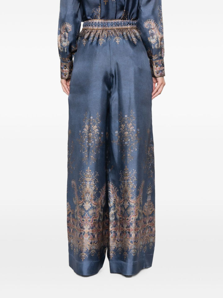 Zimmermann Trousers - BLUE | 367f22055c26babbbf32c934931013b056af7894