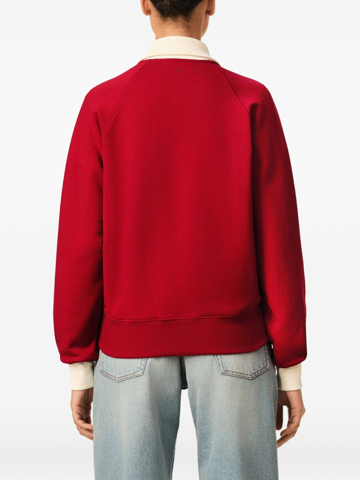 Ami Paris Sweaters - RED | 5ddea00cb68dfb46b806fe2db6cffb9199351e44