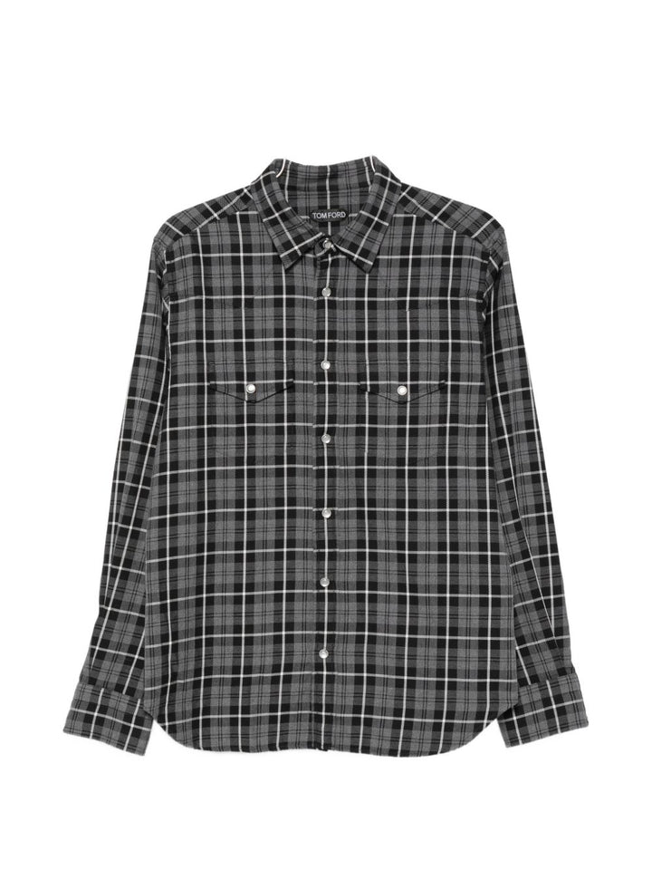 Tom Ford Shirts - GREY | bc3ee62a3a3866d30ca34457d8775a5186119a4a