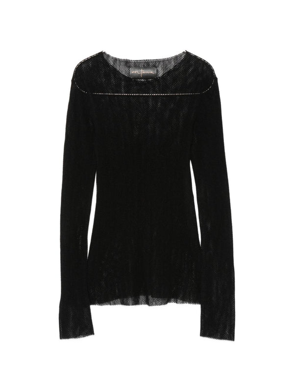 Mesh Wool Top