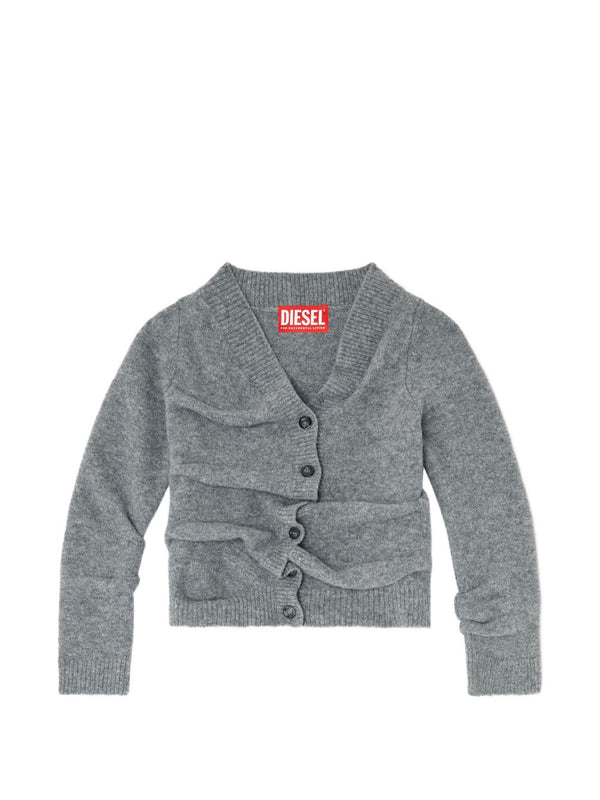 Cardigan in Misto Lana