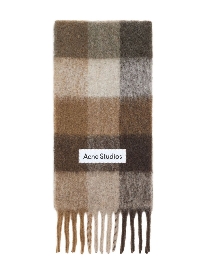 Acne Studios Scarfs - BROWN | 204040a4fdc0924f539f8c5b5574785376c01c30