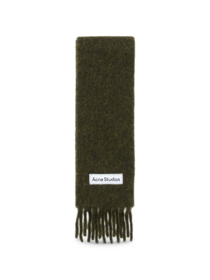 Acne Studios Scarfs - GREEN | 72fa6f1e64697f8cefd476b2402311eff615e257