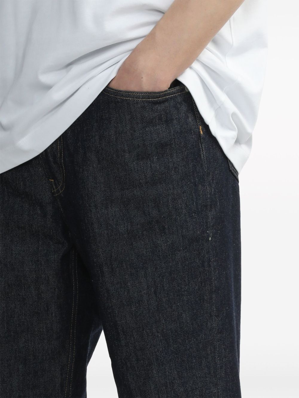 Auralee Jeans - BLUE | 92ee91c072003491f6d7ef83f6fbd2f6cce5af17
