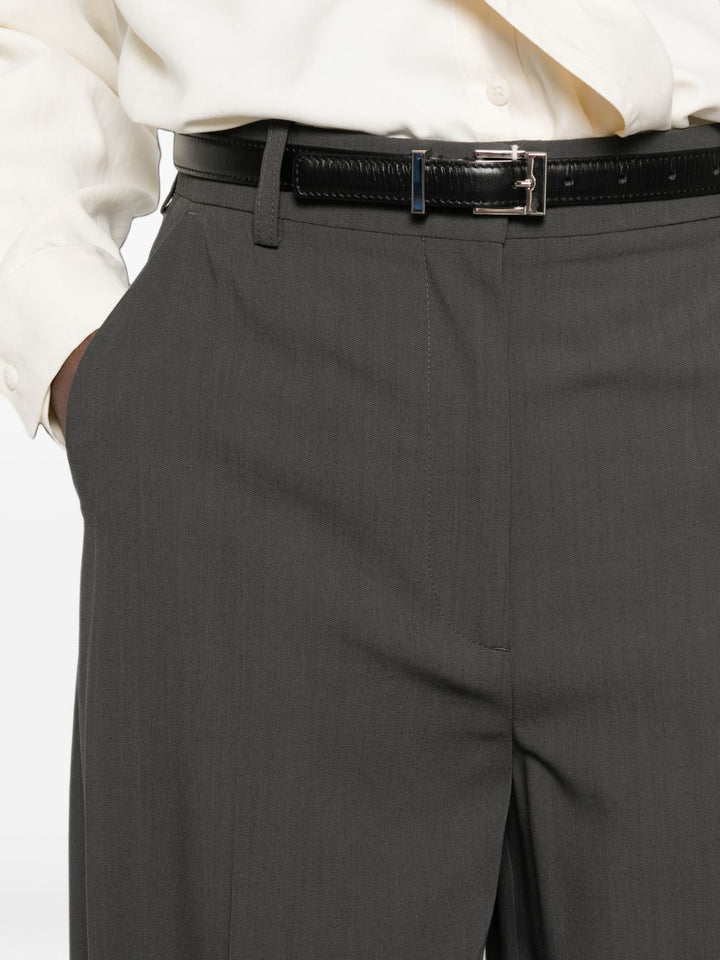 Toteme Main Trousers - BLACK | aa7bbedde8cb29b1fede9c4b7a42eb3f0c4ca9e3