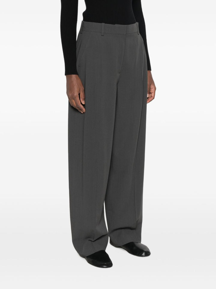 Toteme Main Trousers - BLACK | 3a52363a2d2050e6e3b4ea980bb4be65da9415ae