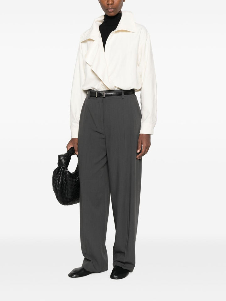 Toteme Main Trousers - BLACK | 0098221e2f54fb38f452b3f879e8f2035c57b774