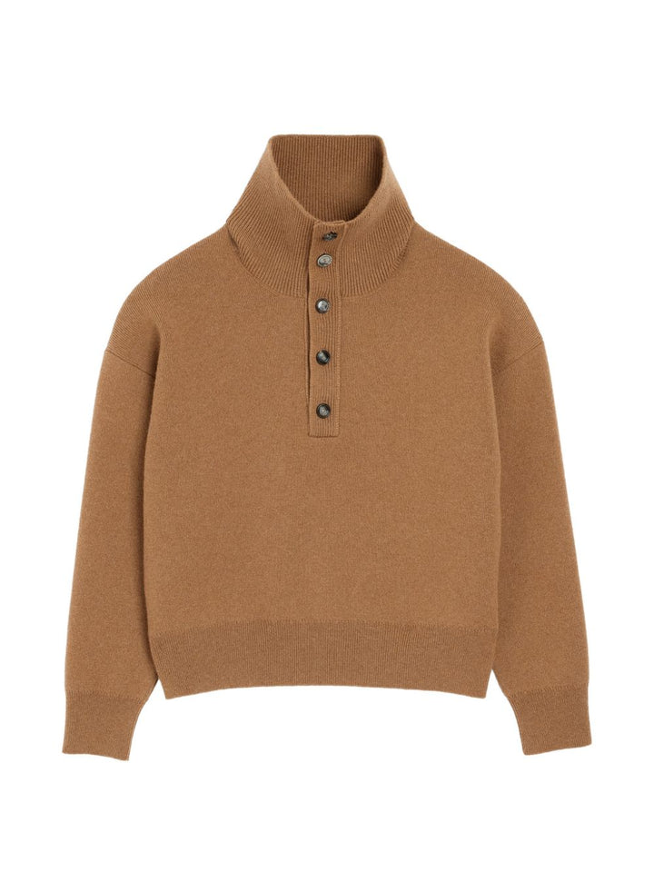 Ami Paris Sweaters - BROWN | 55dab58a7e8c1e6cd0cda2d3ec0d9d3d1123ada8