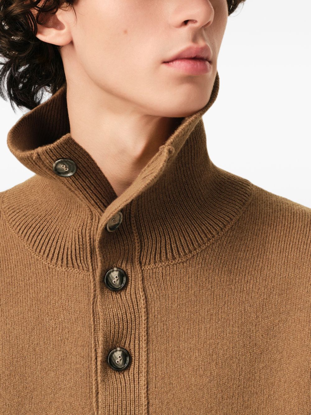 Ami Paris Sweaters - BROWN | 262a70c742037bed5455cd328e9e07ccab1b5e92
