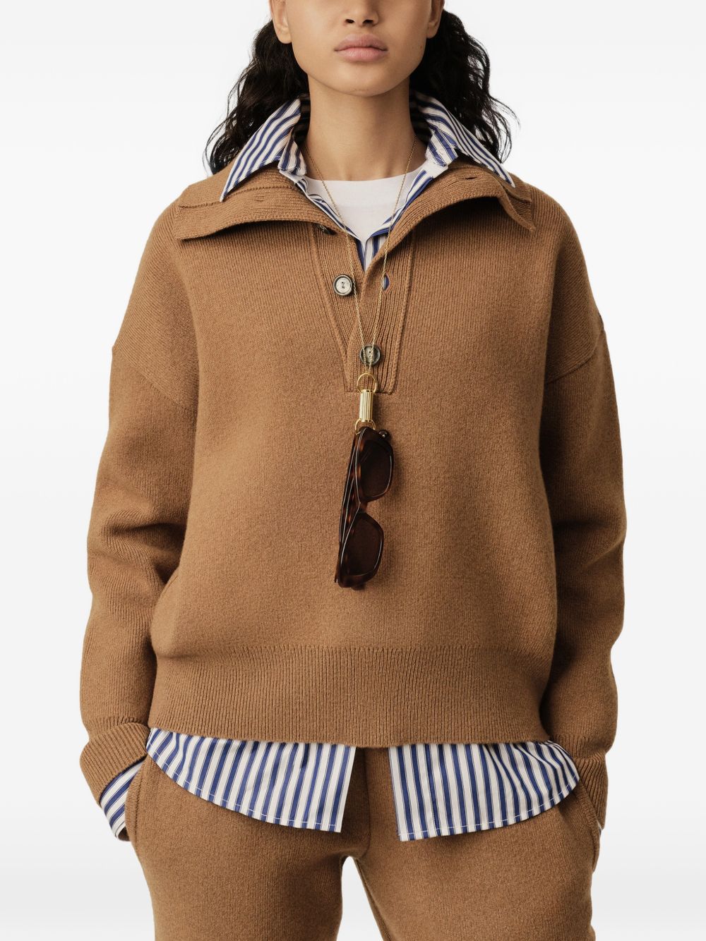 Ami Paris Sweaters - BROWN | a0389f8470e2e2e7f163aabef87e6ffe012d84de