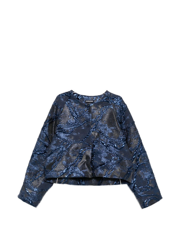 Flower Crewneck Jacket