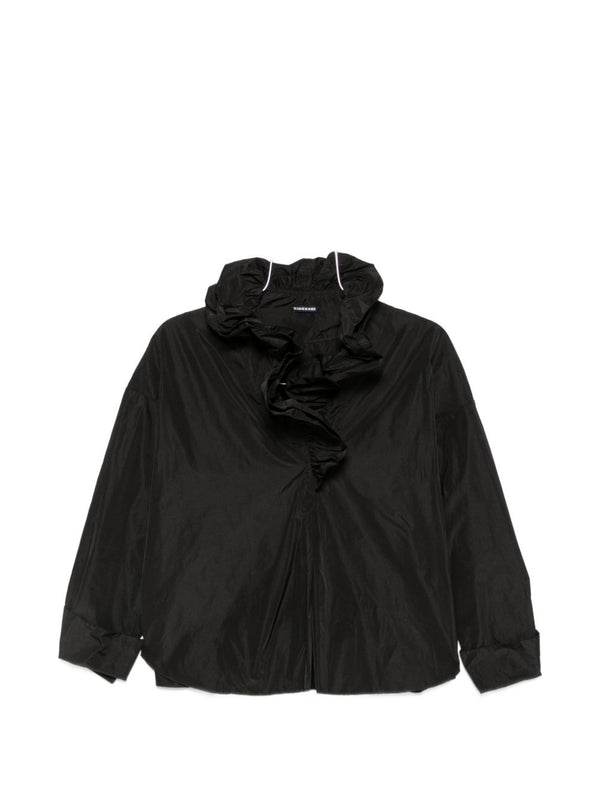 Ruffled Taffetas Blouse
