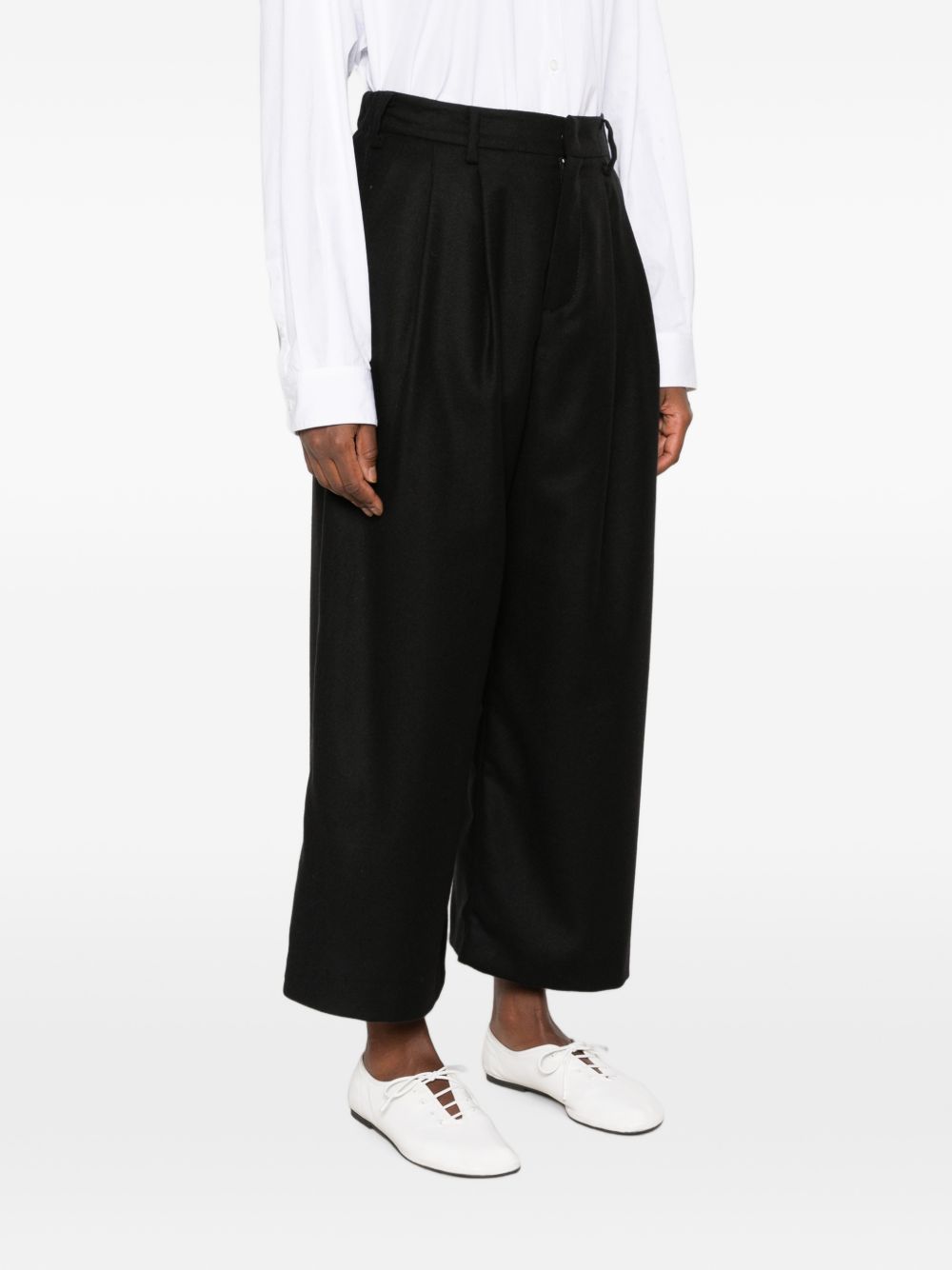 Susanne Bommer Trousers - BLACK | e61111900215b8c2445fdac69e364ee1bc1faf90