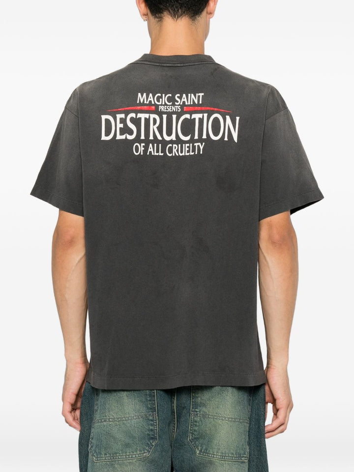 Saint Mxxxxxx T-shirts and Polos - BLACK | 4343cfcf892b0c3736f1690e9131916c1c85d644