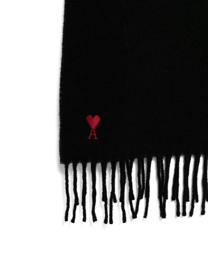 Ami Paris Scarfs - BLACK | 41e328aca8b5836090dc6198692c2a65ed88d9dc
