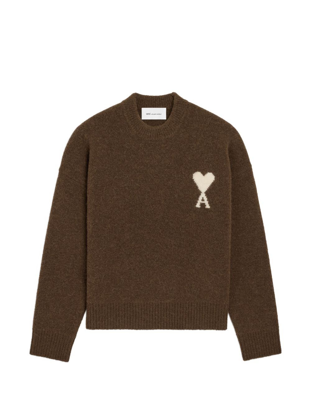 Ami Paris Sweaters - BROWN | 26ef49717dd41db366af438715a7d995f8de4a8c