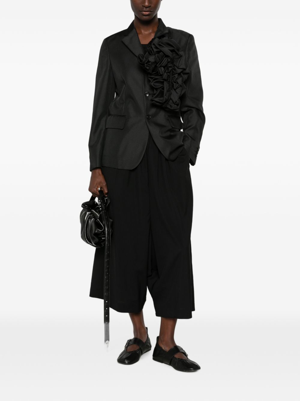 Comme Des Garcons Trousers - BLACK | d798d5e12a476b60c84482bfc72af13c4dbb6e4e