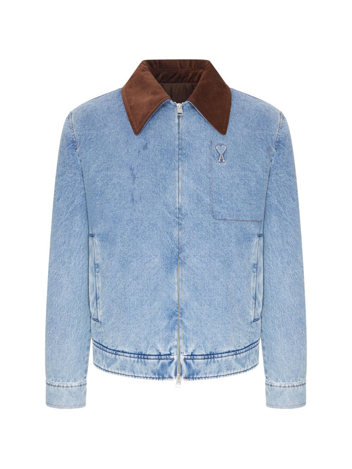 Ami Paris Coats - BLUE | 2c3a9284f4c6bb960f9331e29e648e5b6d178c8a