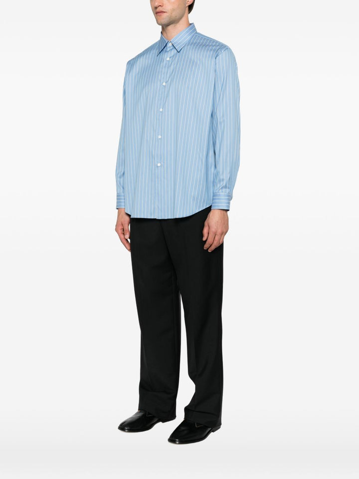 Auralee Shirts - BLUE | 84d7ab249a40a6fa2ebdc45837b95eadfb939e8a