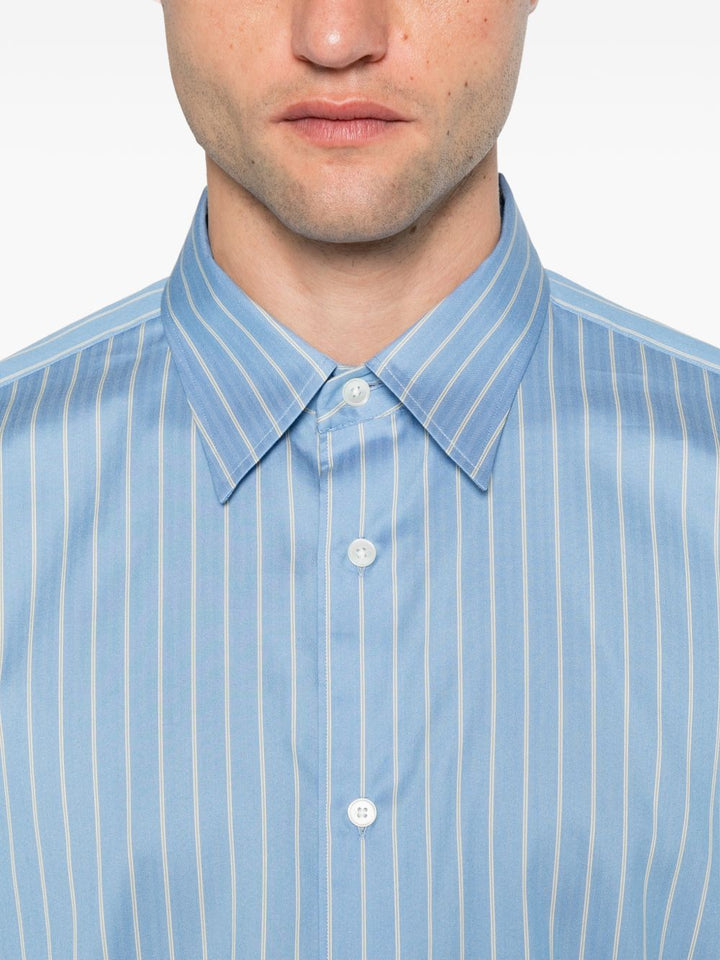 Auralee Shirts - BLUE | 6d55a10f2fb159b15d9dc7d7cc19dfe167214799