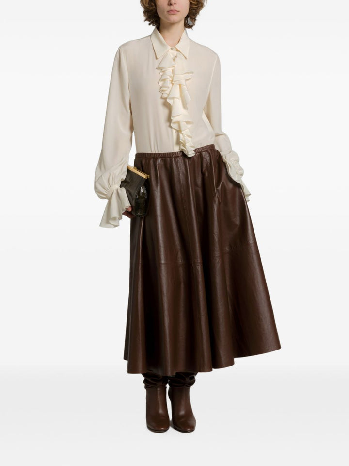 Alberta Ferretti Shirts - BEIGE | 27dbc03faf62dee862edc7e6d56d4d0aa76aa05d