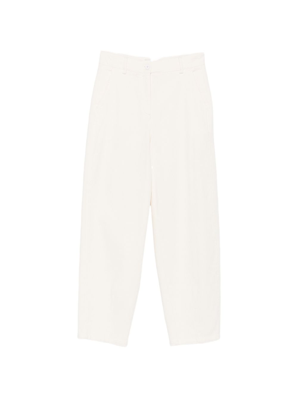 Via Masini 80 Trousers - WHITE | 21c8bc62fd2a77772465a73e990fb3f0caa007a3