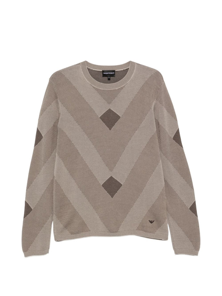 Emporio Armani Capsule Sweaters - BROWN | 4050dc6ffa73d67243c3fc94a69d69942dad0d27