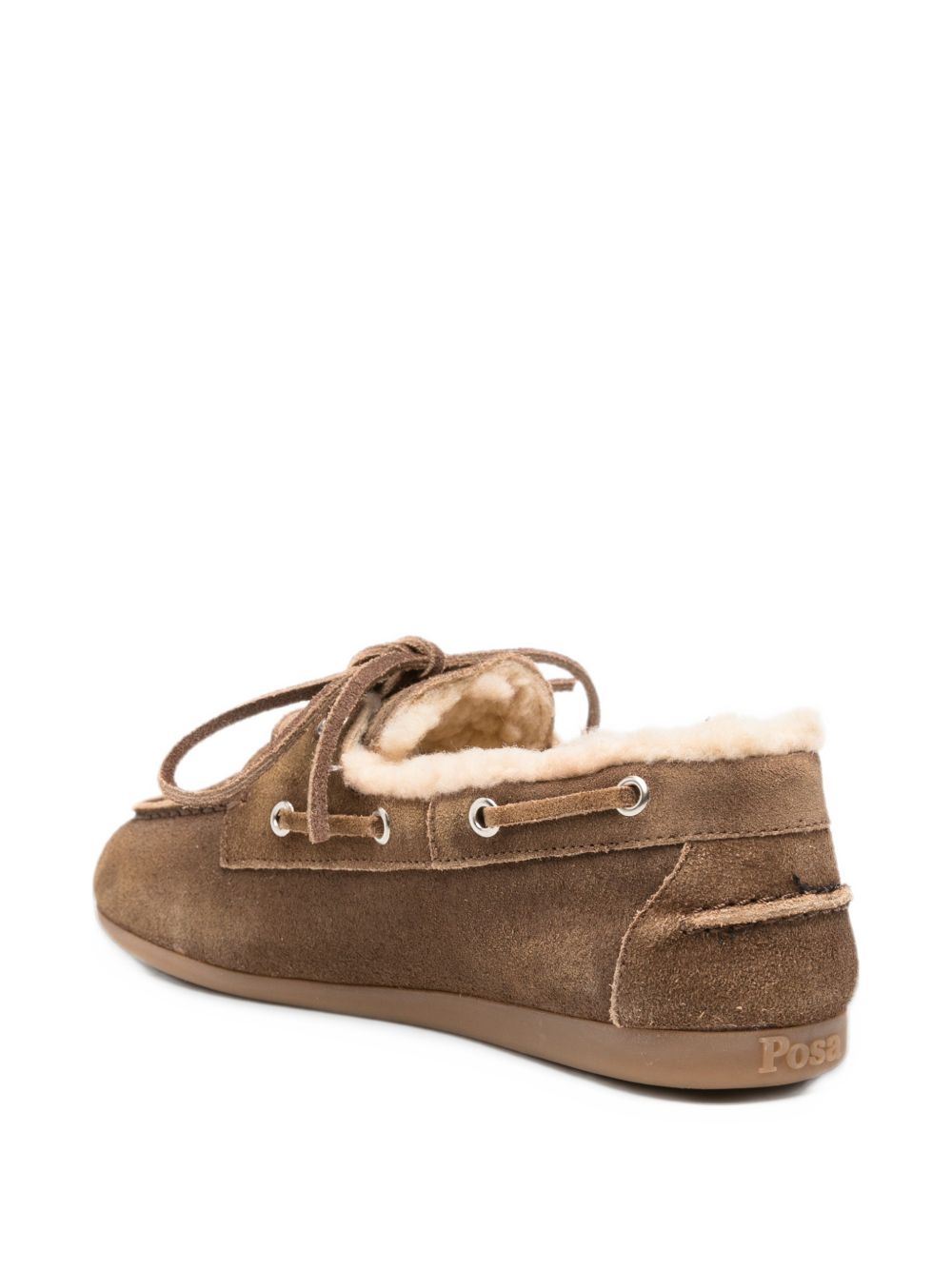 Posa Boots-Mokassin aus Leder