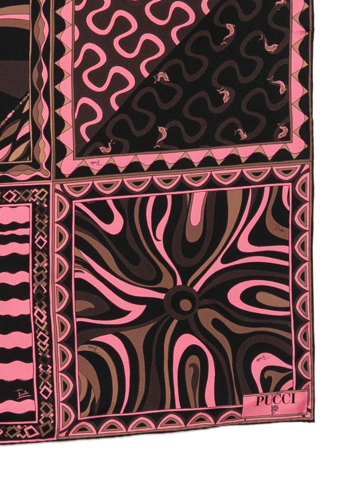 Pucci Scarfs - BROWN | 87aeac5b9334c9a0b44c7bbb2d74c7eada656f01