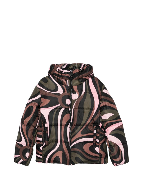 Printed Down Jacket
