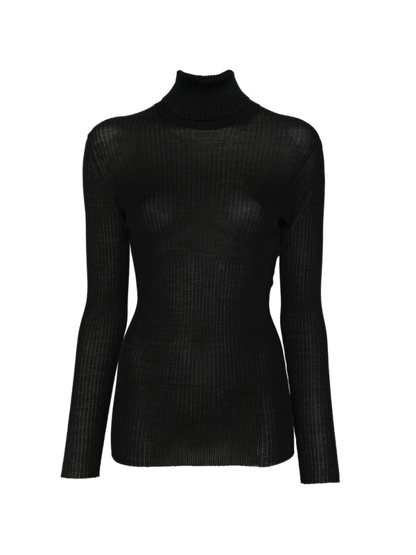 Maglione Collo Alto Lana