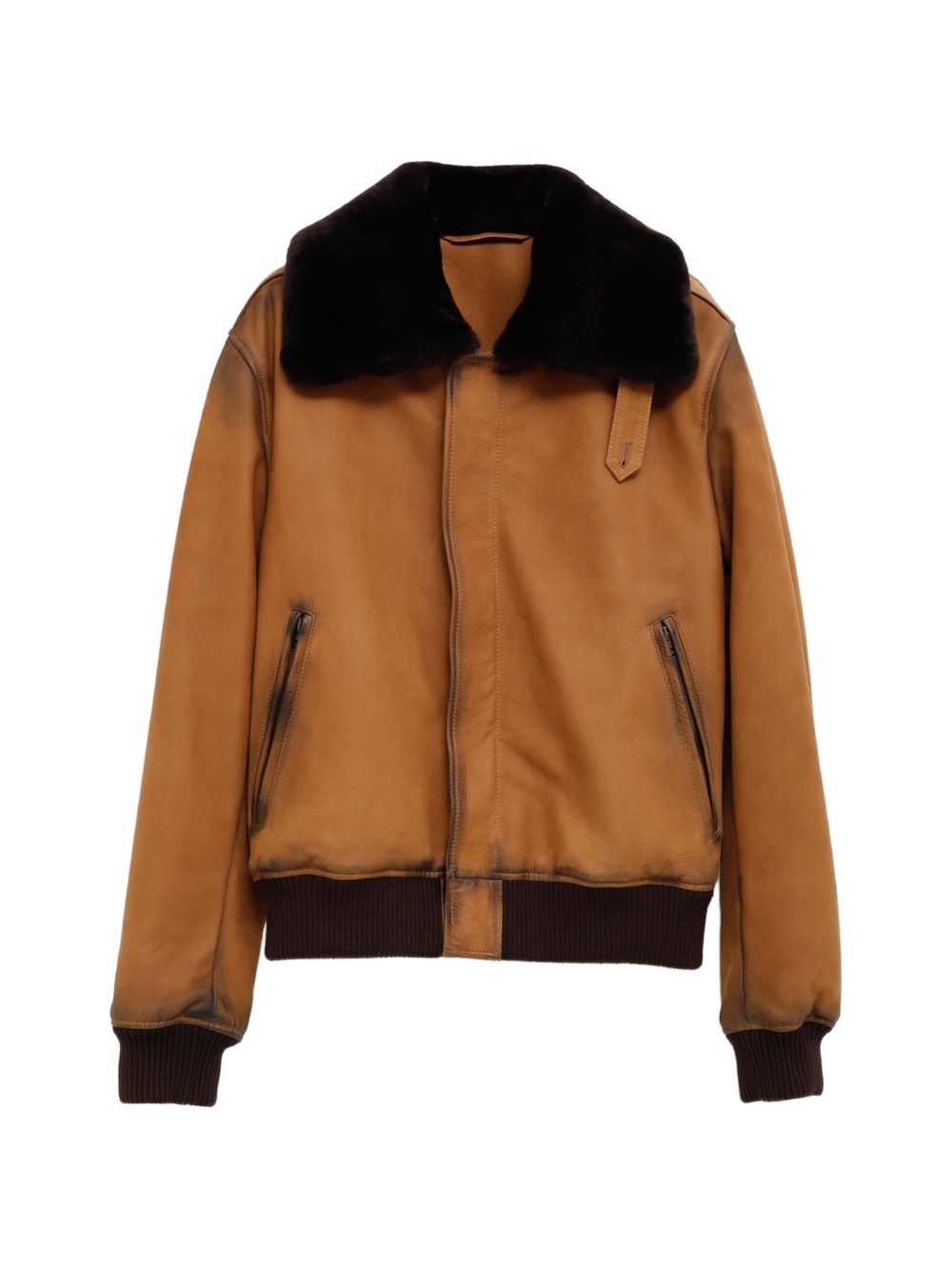 Acne Studios Blouson Bomber en Cuir