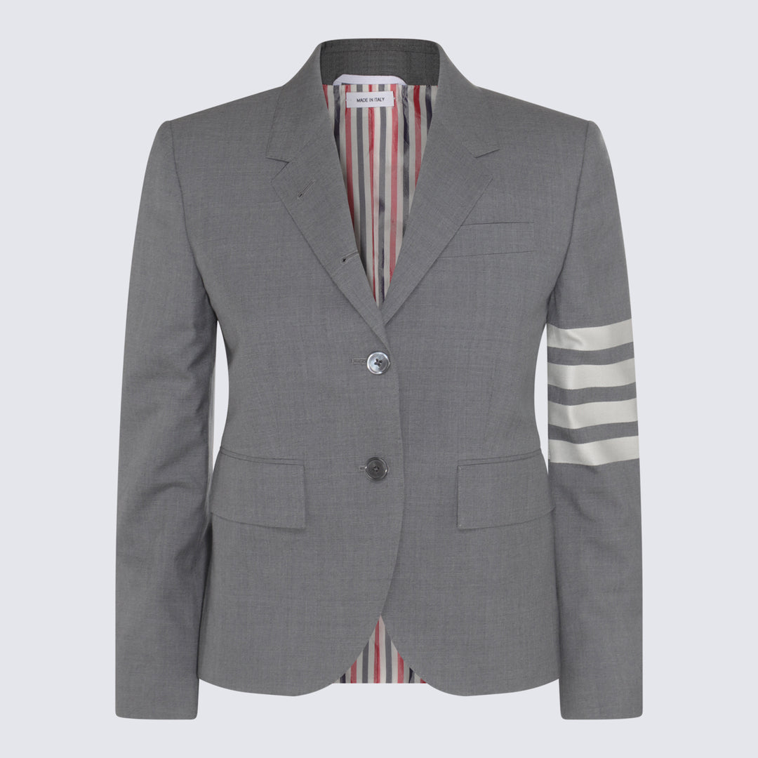 Thom Browne Jackets - LT GREY | aaf28f8cc3f3f058e4fef988b5a7fc40e4136f5a