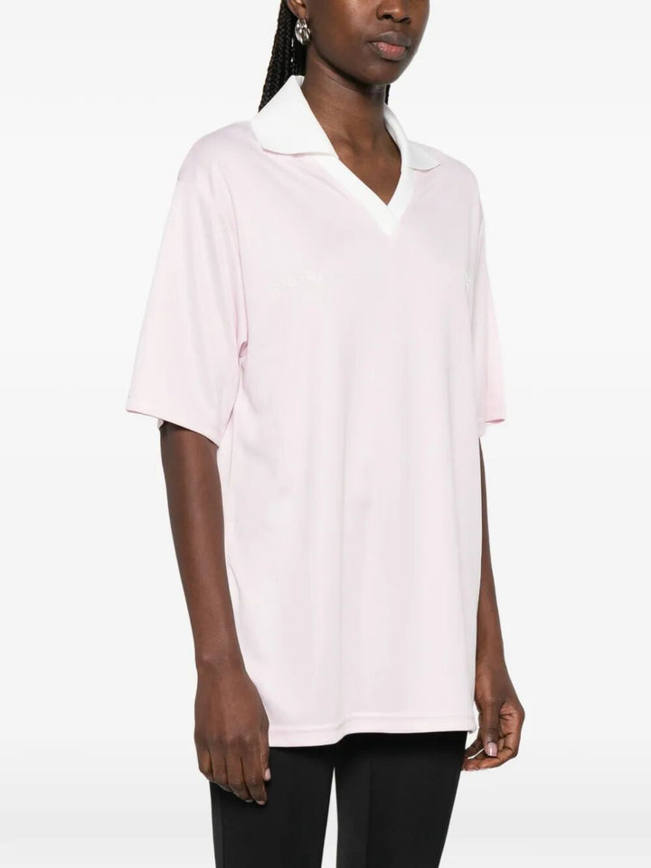 Courreges Polo - Pink & Purple | 3fb968c98c7794b99e89ddcd301b0eac43181fd7